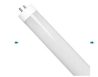 4 ft. LED T8 Tube - 4000 Kelvin - 2200 Lumens - Type A Plug and Play - Operates with Compatible T8 Ballast